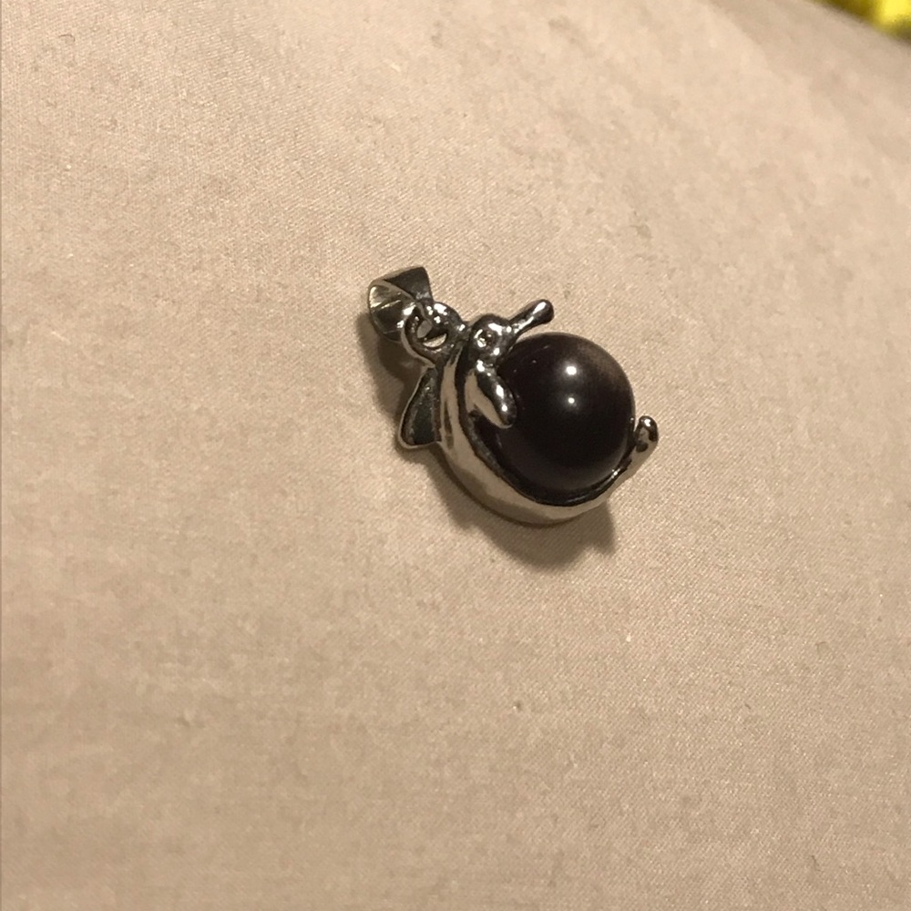18kt Gold PLATED Dolphin Pendent